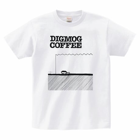 DIGMOG COFFEE　Tシャツ（ホワイト）