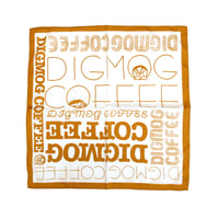 DIGMOGなコーヒーハンカチ
