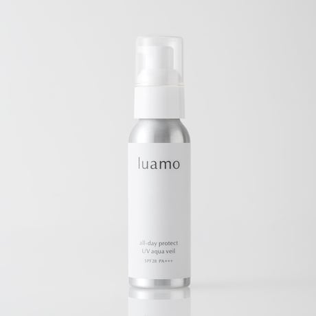 ルアモ　オールデイプロテクトUVアクアヴェール  SPF28　PA＋＋＋［顔・全身用日焼け止め乳液］　50g