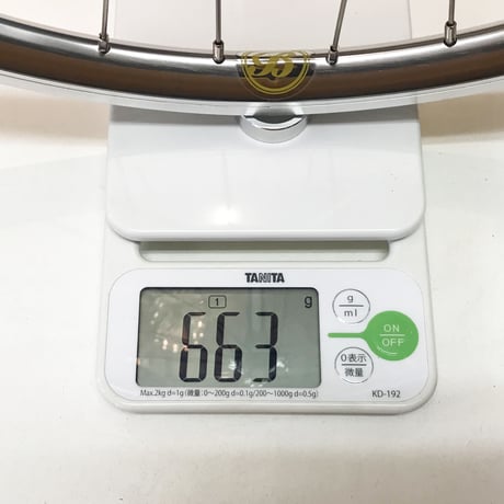 ADS ミニベロクリンチャーシルバーアルミ20インチ（451）ワイドホイール(1,485g)自社計測時(本体58,000+消費税5,800)