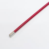 NISSEN CABLE製シフトアウター10sクリアーステンレスシリーズ/クリアーレッド税込み・送料無料