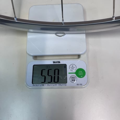 ADS S-22軽量クリンチャーシルバーアルミホイール(1,304g)自社計測時￥77,000