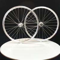 ADS ミニベロクリンチャーシルバーアルミ20インチ（451）ワイドホイール(1,485g)自社計測時(本体58,000+消費税5,800)