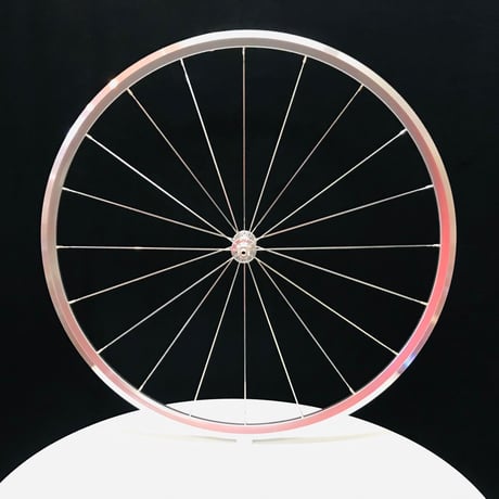 ADS S-22軽量クリンチャーシルバーアルミホイール(1,304g)自社計測時￥77,000