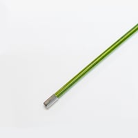 NISSEN CABLE製ブレ-キアウタークリアーステンレスシリーズ/アップルグリーン税込み・送料無料