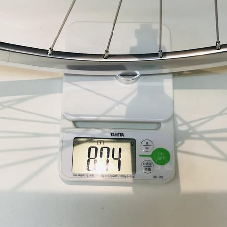 ADS Classicクリンチャーシルバーアルミホイール(1,585g)自社計測時￥77,000
