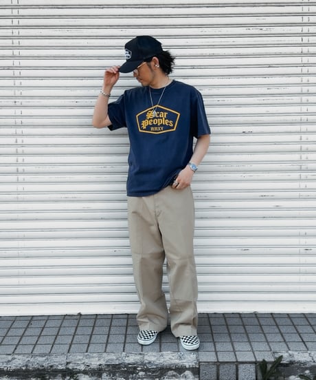 Alpha Shield Fade Tee / Fade Navy