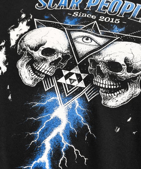 Skull Flame Long Sleeve Tee