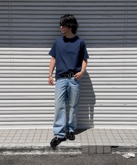 Essential Box Tee / Navy
