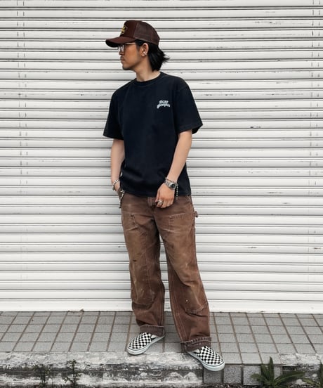 Basic Arch Fade Tee / Fade Black