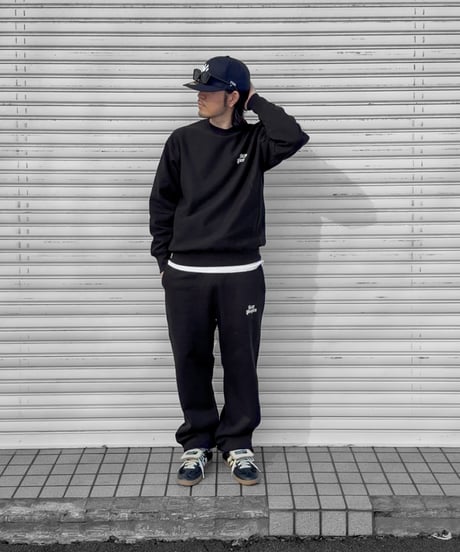 Basic Logo Sweat Pants / Black