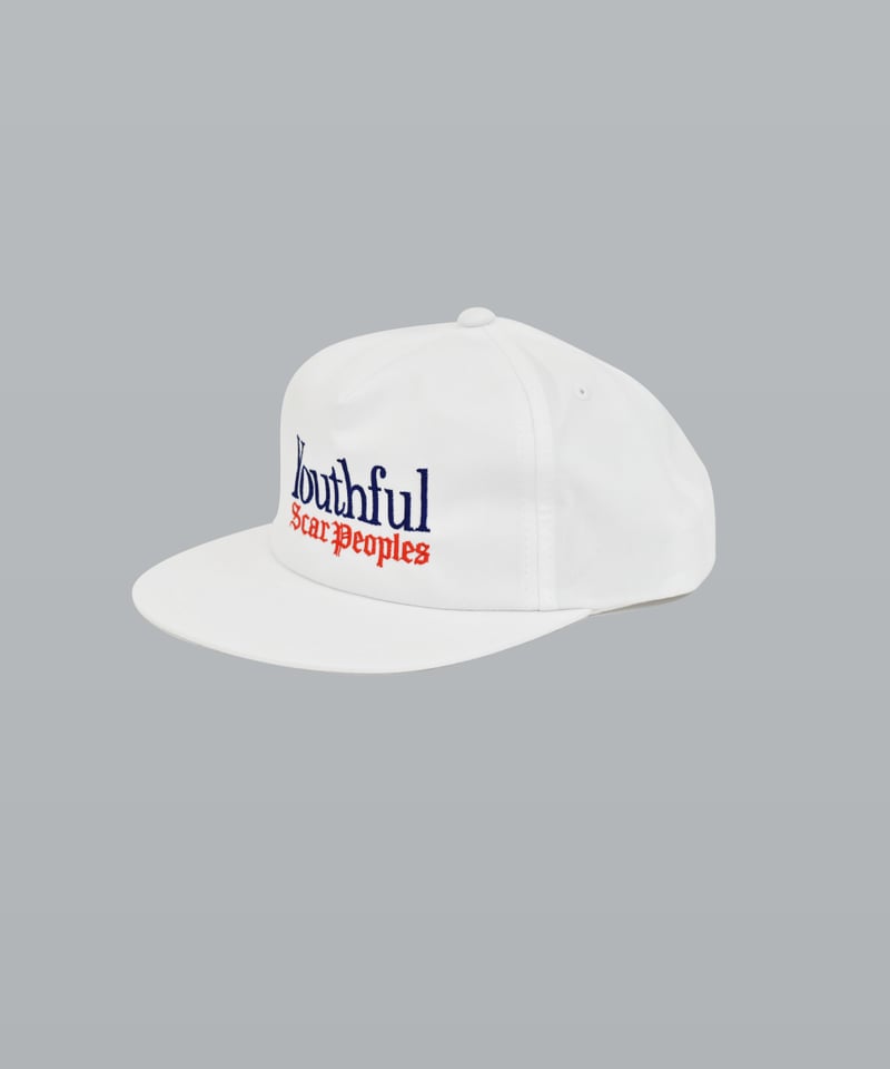 Icon 5-Panel Cap / White | Youthful Scar Peoples