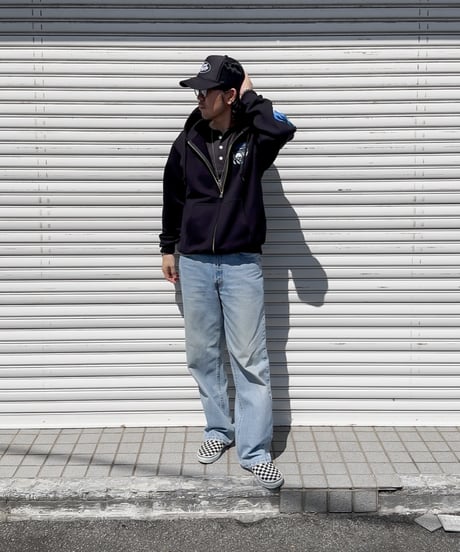 Skull Flame Zip Hoodie
