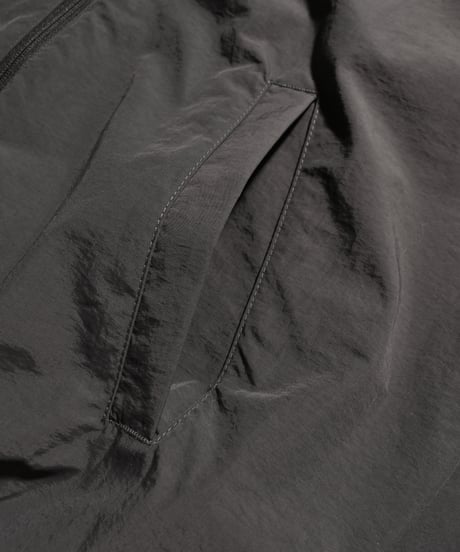 Alpha Logo Nylon Jacket / Charcoal