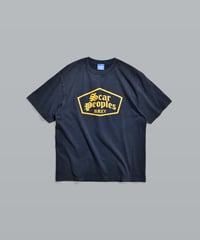 Alpha Shield Fade Tee / Fade Navy