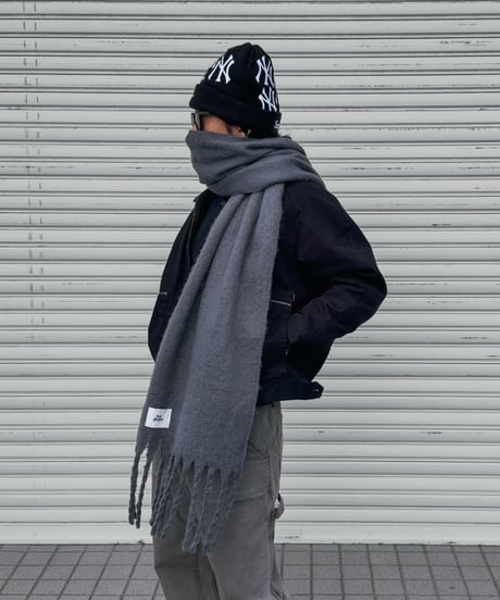 Volume Fringe Scarf