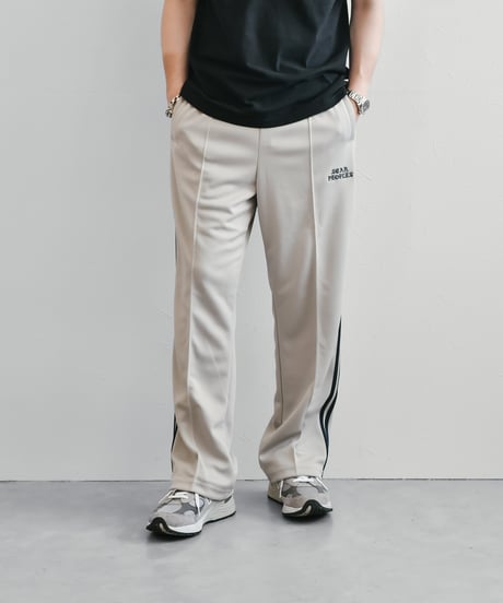 Hype Logo Track Pants / Light Grey × Navy