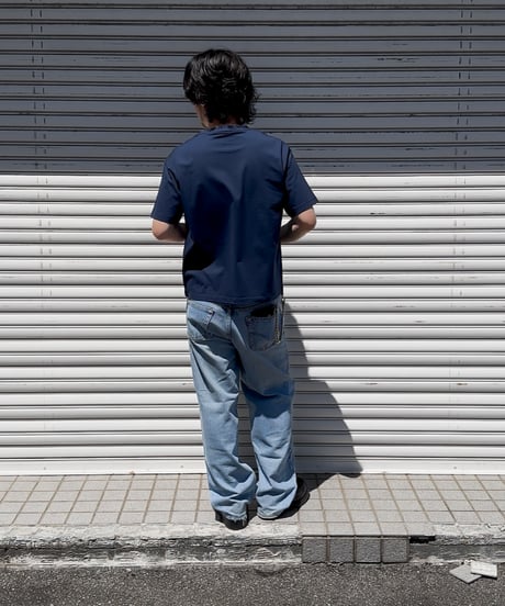 Essential Box Tee / Navy