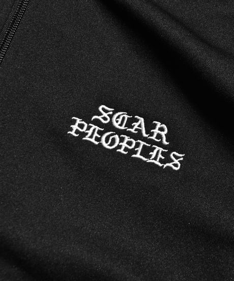 Hype Logo Track Jacket / Black × Black