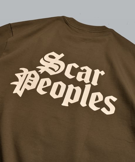 Alpha Logo Premium Tee / Brown