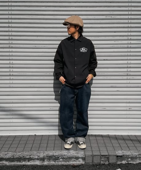 Alpha Shield Coach Jacket / Black