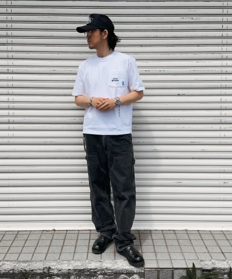 Basic Logo Pocket Tee / White