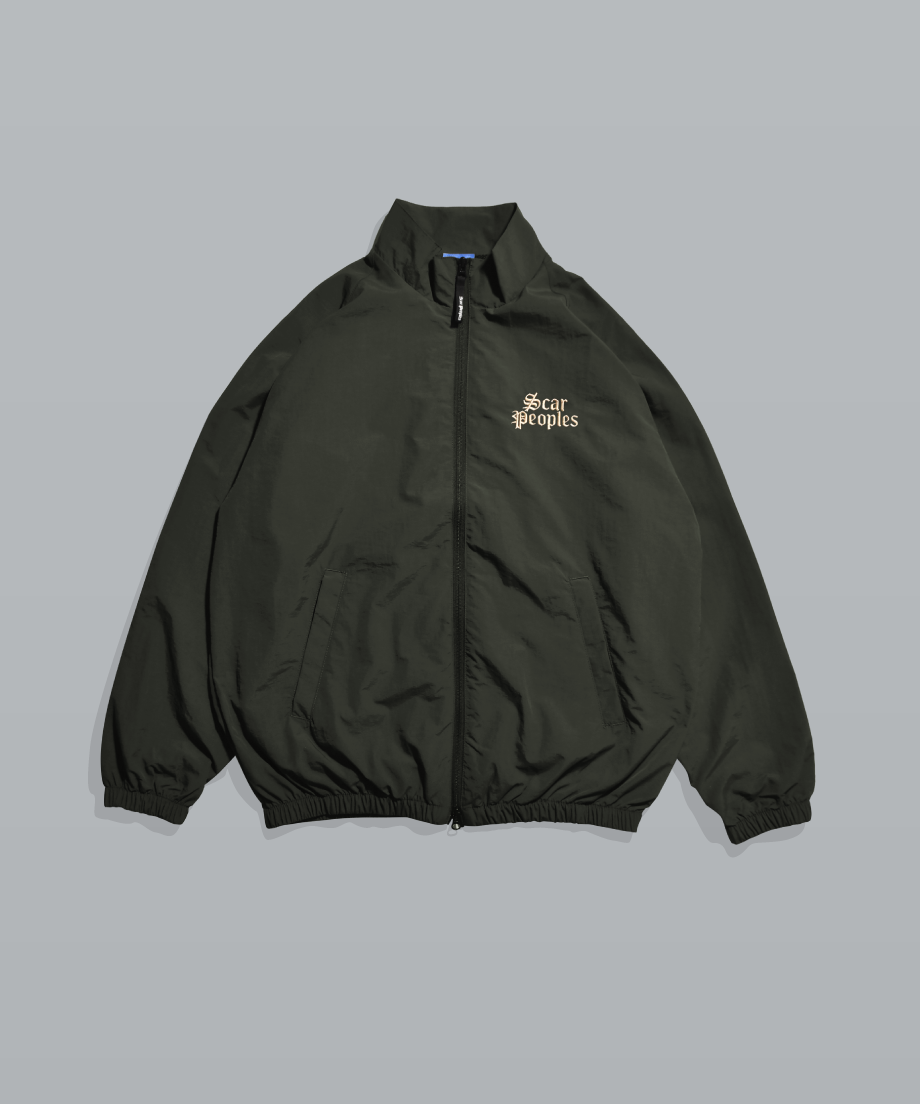 Alpha Logo Nylon Jacket / Forest | Youthful Sca Alpha Logo Nylon Jacket / Forest | Youthful Sca