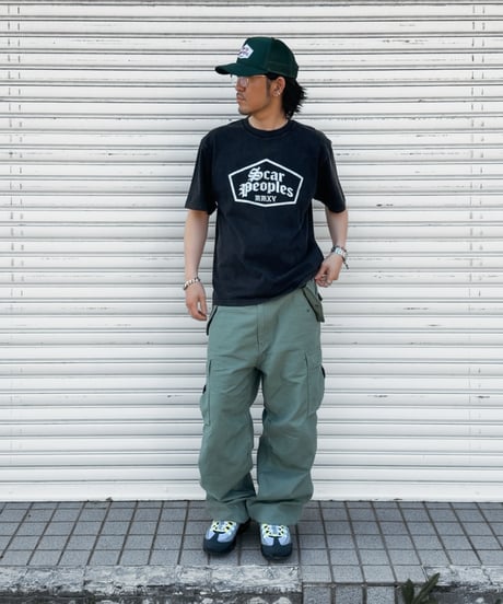 Alpha Shield Fade Tee / Fade Black