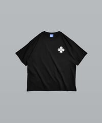Blossom Cross Box Tee / Black