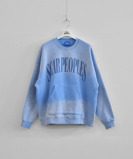 Vintage Hue Crewneck Sweat / Blue