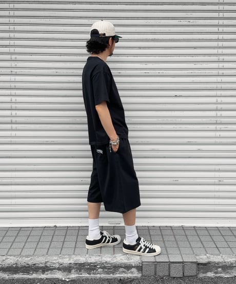 Wide Sweat Shorts