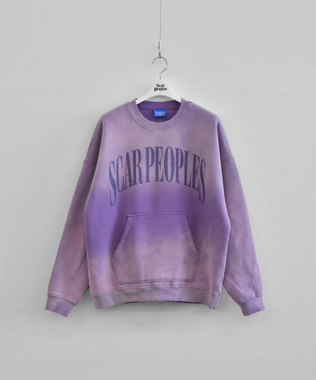 Vintage Hue Crewneck Sweat / Purple