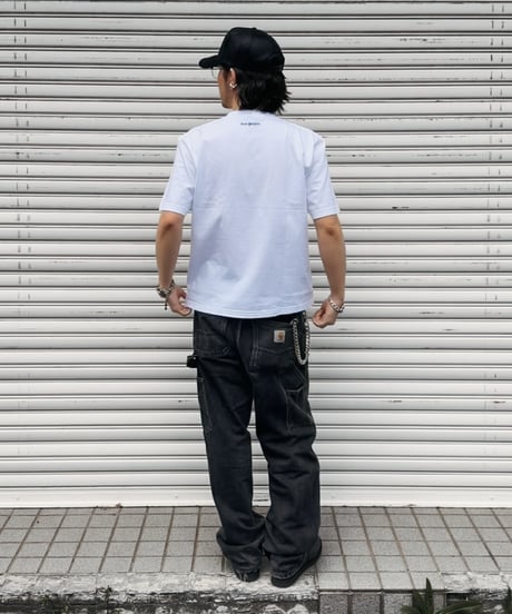 Basic Logo Pocket Tee / White