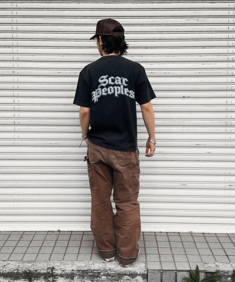 Basic Arch Fade Tee / Fade Black