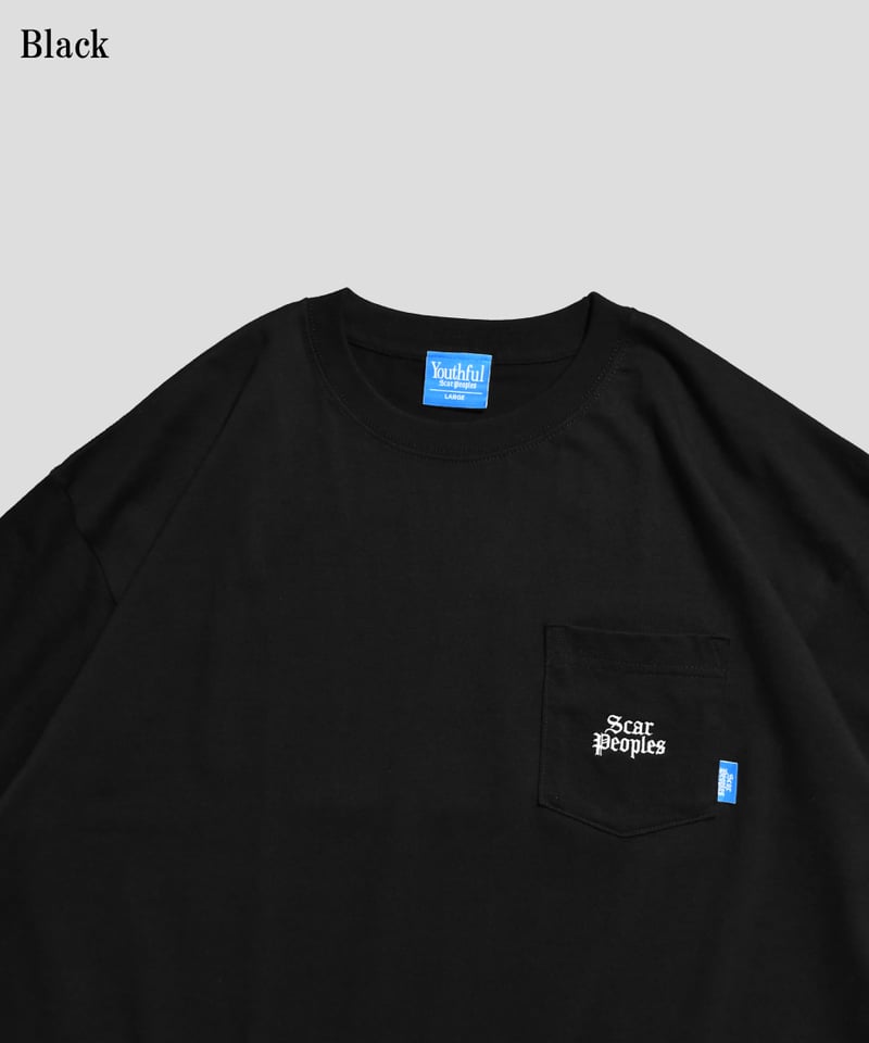 Basic Logo Pocket Tee | Youthful Scar Peoples