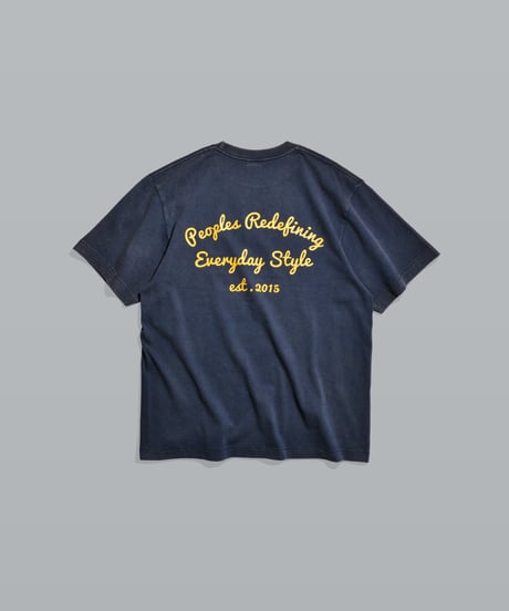 Alpha Shield Fade Tee / Fade Navy