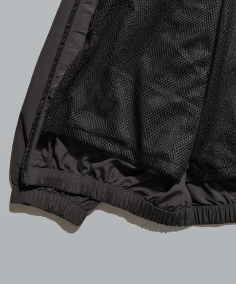 Alpha Logo Nylon Jacket / Charcoal