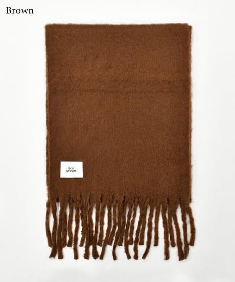 Volume Fringe Scarf