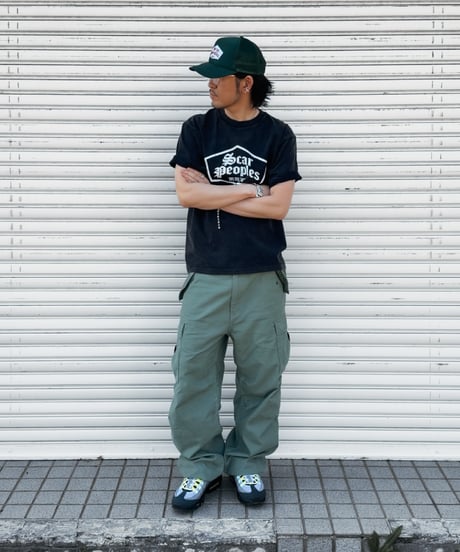 Alpha Shield Fade Tee / Fade Black