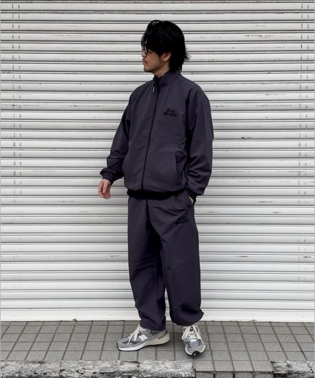 Alpha Logo Nylon Pants / Charcoal