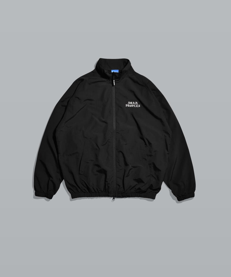 Hype Logo Nylon Jacket / Black | Youthful Scar Hype Logo Nylon Jacket / Black | Youthful Scar