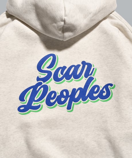 Shadow Logo Hoodie / Oatmeal