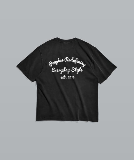 Alpha Shield Fade Tee / Fade Black
