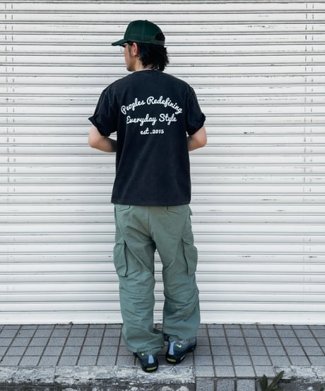 Alpha Shield Fade Tee / Fade Black
