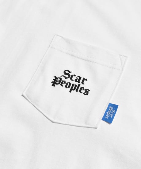Basic Logo Pocket Tee / White