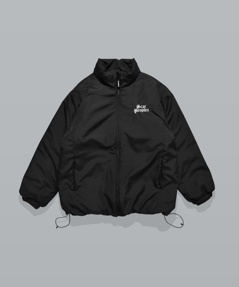 Insulated Stand Jacket / Black | Youthful Scar