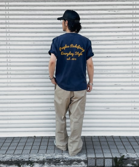 Alpha Shield Fade Tee / Fade Navy