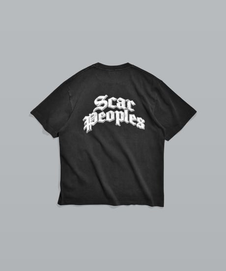Basic Arch Fade Tee / Fade Black