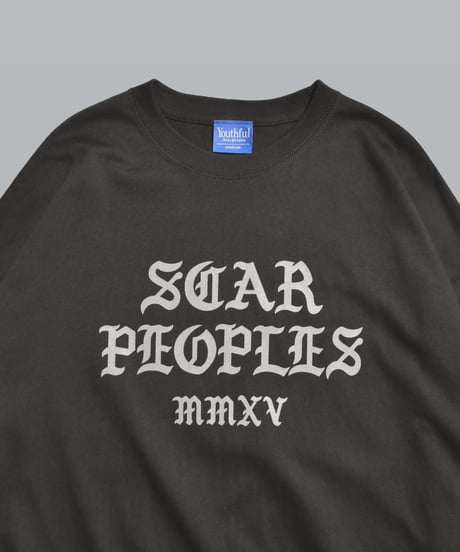 Multi Logo Long Sleeve Tee / Sumi Black
