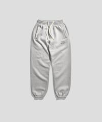 Basic Logo Sweat Pants / Light Grey
